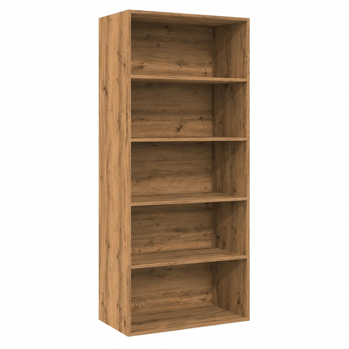 Armoire, en chêne, avec rangement, avec étagères, 80 x 30 x 189 cm, pour la chambre