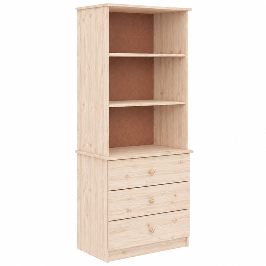 Armoire, avec rangement, avec tiroirs, en bois massif, pour la chambre
