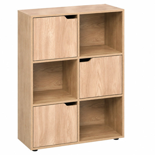 Bureau, modulable, avec rangement, avec portes, en panneaux de bois, pour l’espace de travail